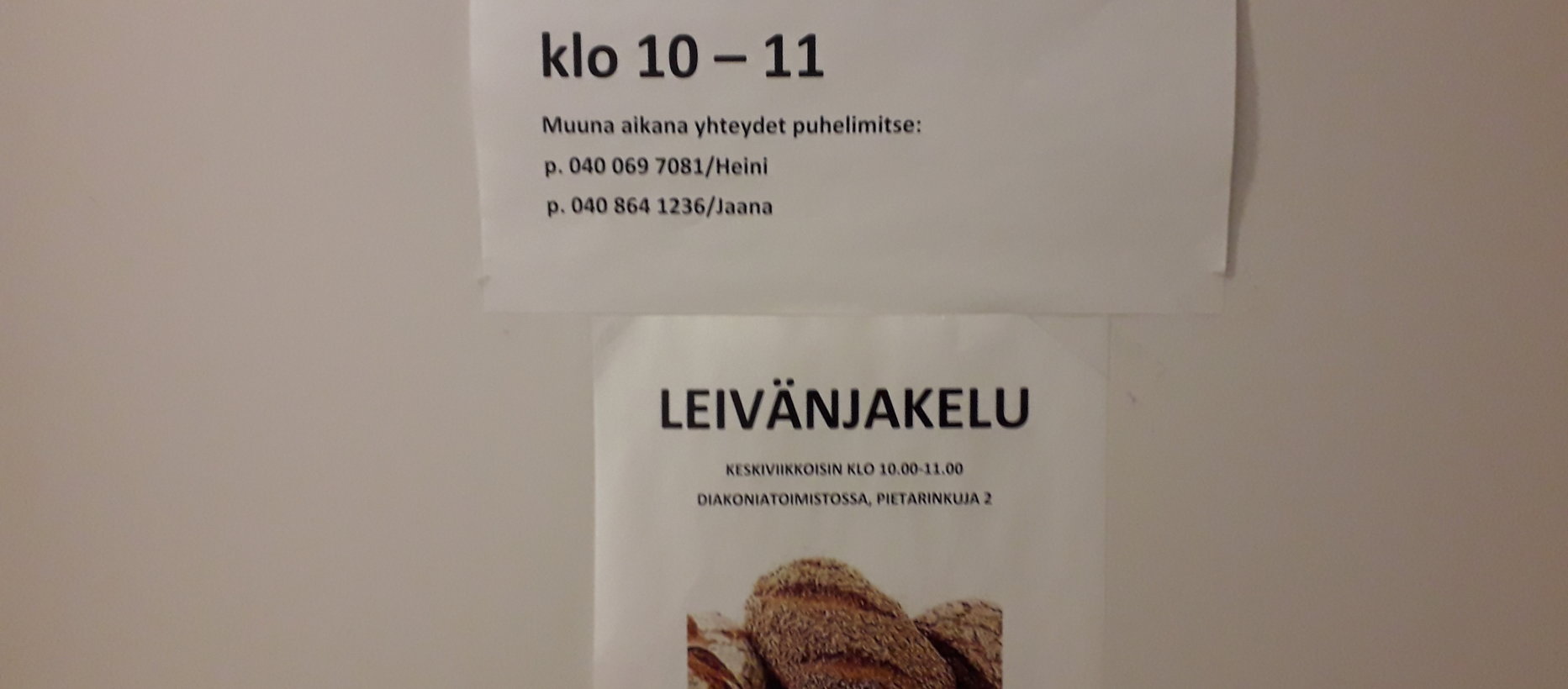 Leivänjakelu