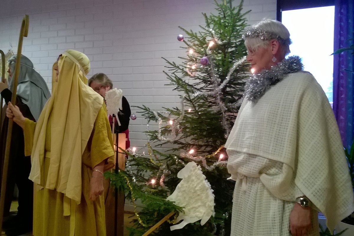 Seurakunnan joulujuhla Niukkalassa